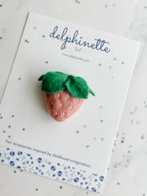 Load image into Gallery viewer, Pink Strawberry Hair Tie