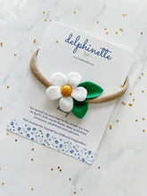 Load image into Gallery viewer, Daisy Headband l April Birth Month Flower