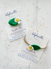 Load image into Gallery viewer, Lily of the Valley Headband l May Birth Month Flower