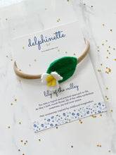 Load image into Gallery viewer, Lily of the Valley Headband l May Birth Month Flower