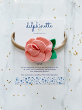 Load image into Gallery viewer, Rose Headband l June Birth Month Flower