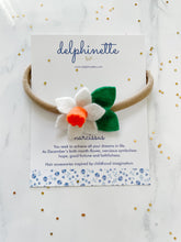 Load image into Gallery viewer, Narcissus Headband l December Birth Month Flower