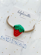 Load image into Gallery viewer, Strawberry Headband