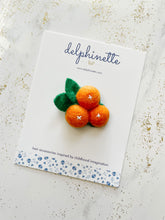 Load image into Gallery viewer, Clementine Orange Hair Clip