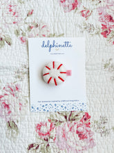 Load image into Gallery viewer, Peppermint Candy Hair Clip