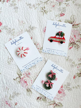 Load image into Gallery viewer, Peppermint Candy Hair Clip