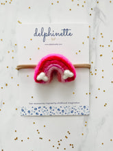 Load image into Gallery viewer, Pink Rainbow Headband