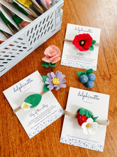 Load image into Gallery viewer, Rose Hair Clip l June Birth Month Flower