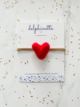 Load image into Gallery viewer, Red Heart Headband