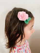 Load image into Gallery viewer, Pink Carnation Hair Clip l January Birth Month Flower