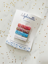 Load image into Gallery viewer, Unicorn Sparkle Hair Clip Set