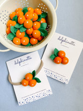 Load image into Gallery viewer, Clementine Orange Hair Clip
