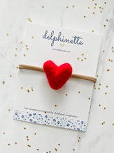 Load image into Gallery viewer, Red Heart Headband