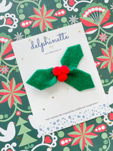 Load image into Gallery viewer, Christmas Holly Headband
